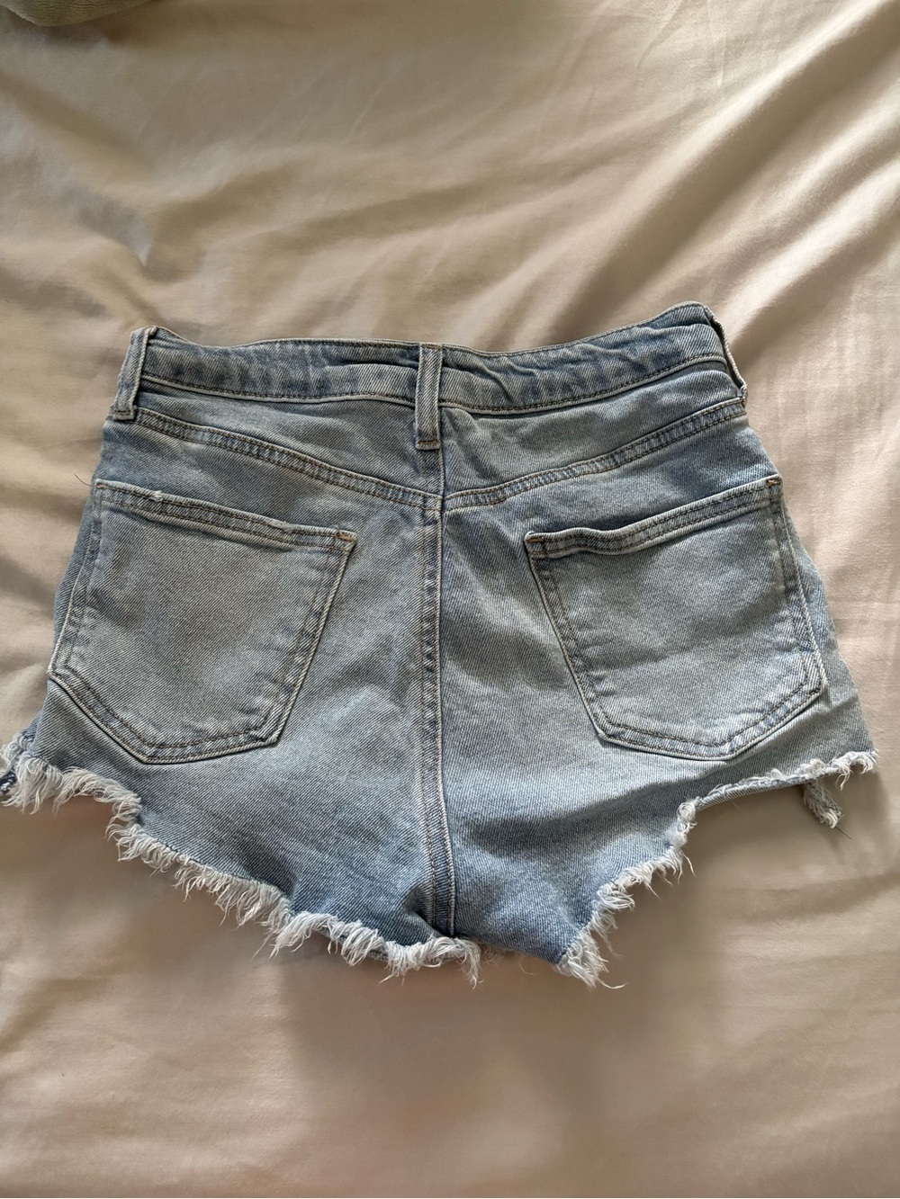 High Rise Jean Shorts - Picture 2 of 3